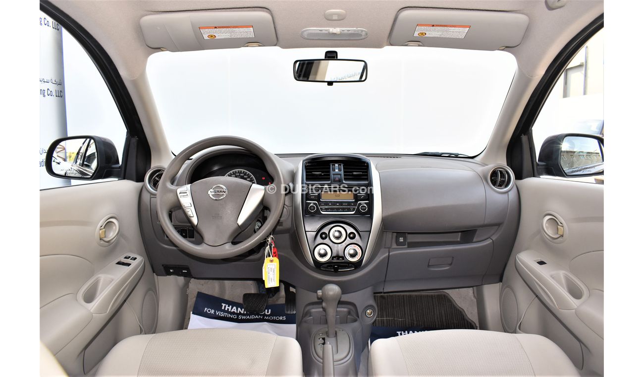 Nissan Sunny 1.5L SV 2019 GCC SPECS WITH DEALER WARRANT FREE INSURANCE