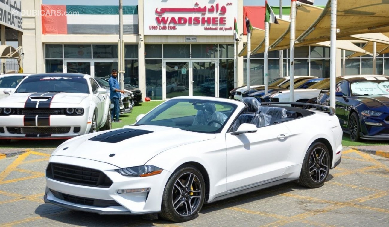 فورد موستانج SOLD!!!!Mustang Eco-Boost V4 2019/ Convertible/ Premium FullOption/ Original AirBags/ Very Good Cond