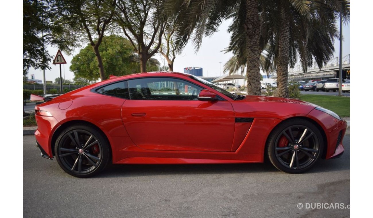 جاغوار F-Type SVR COUPE 2019 LOW MILEAGE THREE YEARS WARRANTY