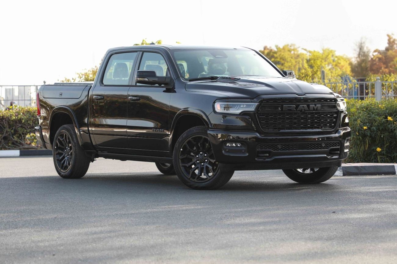 رام 1500 2025 RAM 1500 LIMITED "Night Edition" 3.0L V6 - GCC - Black inside Black