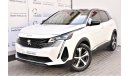 Peugeot 3008 AED 2663 PM | 1.6L GT TC 2023 GCC AGENCY WARRANTY UP TO 2027 OR 100000KM