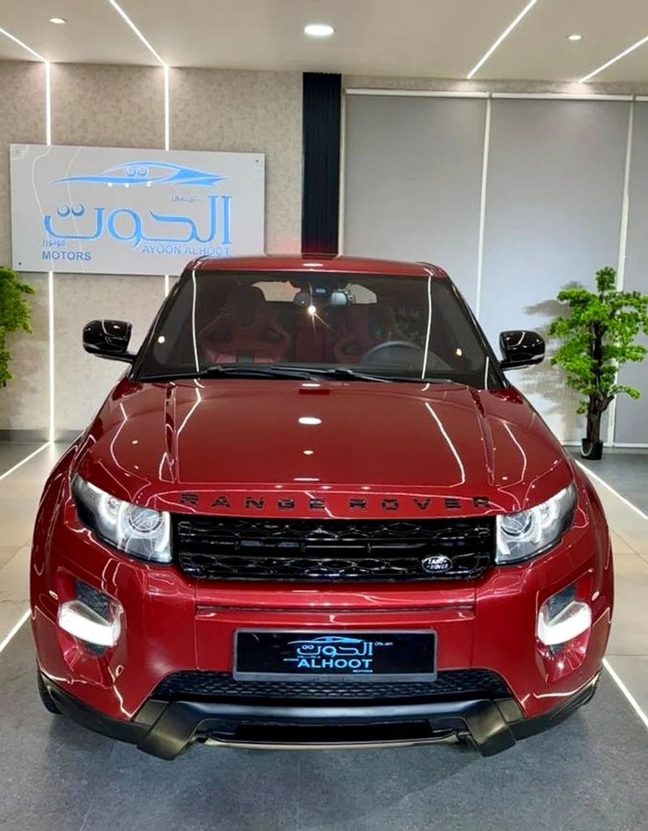 Land Rover Range Rover Evoque DYNAMIC PLUS LOVELY RED || TOP RANGE || GCC || PANORAMIC || LOW MILEAGE