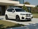 BMW X3 BMW X3 xDRIVE28i M KIT | 2017 | GCC SPECS | M SPORT PACKAGE | AED 4200/ MONTH