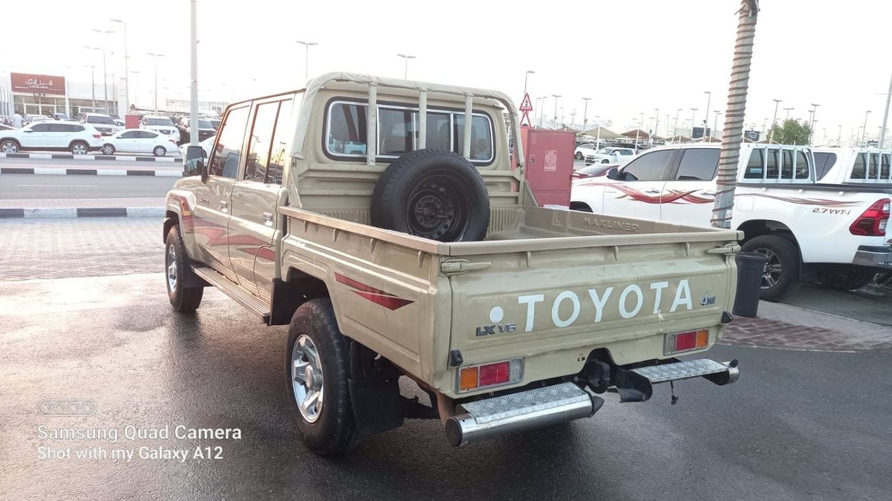 تويوتا لاند كروزر بيك آب TOYOTA LAND CRUISER PICKUP DOUBLE CABIN engine 4.0 V6 4x4 manual clean car without accident very goo