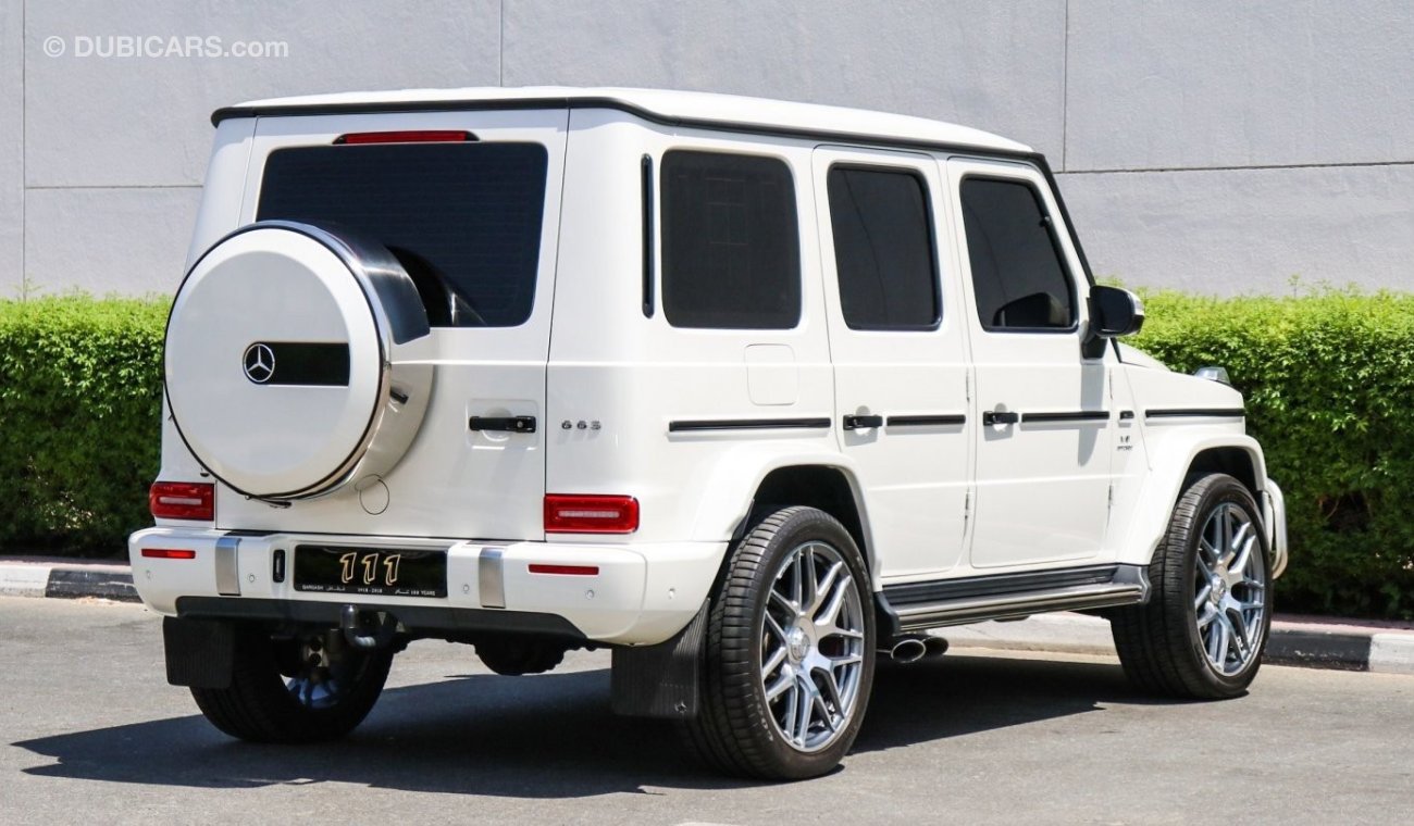 مرسيدس بنز G 63 AMG V8 BITURBO / Warranty and Service Contract  / GCC Specifications