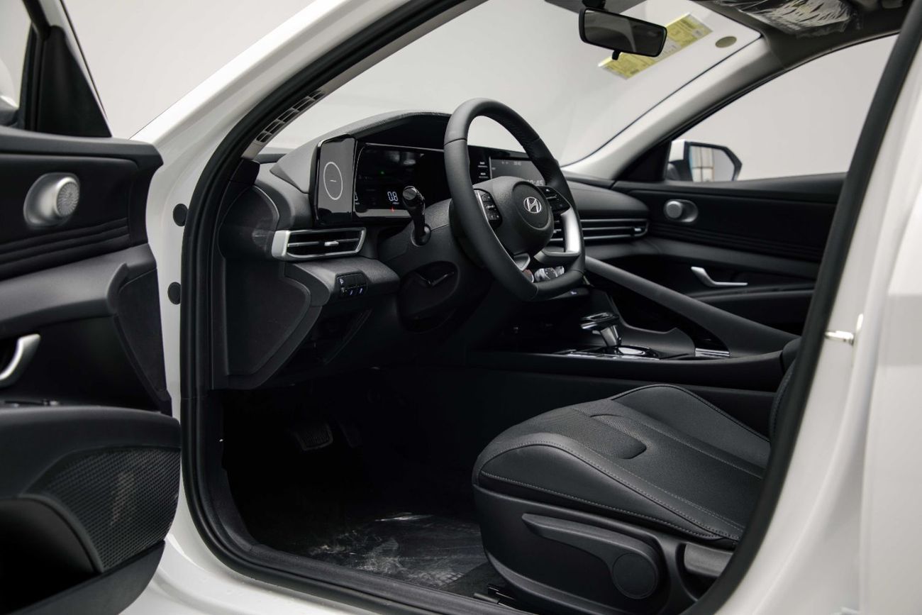 Hyundai Elantra GLX Elite 1.5L - White Inside Black | Export Only