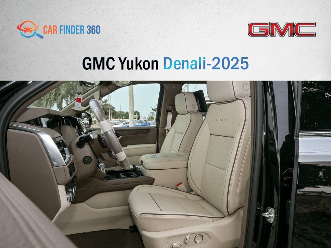 جي أم سي يوكون GMC Yukon Denali AWD 6.2L V8 - Black - 2025 ( Export )