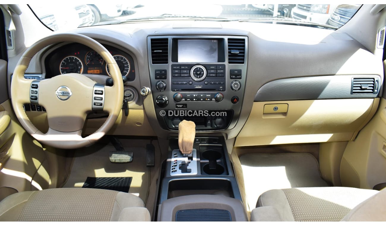 Nissan Armada SE, 2011 Gulf model, number one, cruise control slot, sensor wheels, rear camera, rear spoiler, in e
