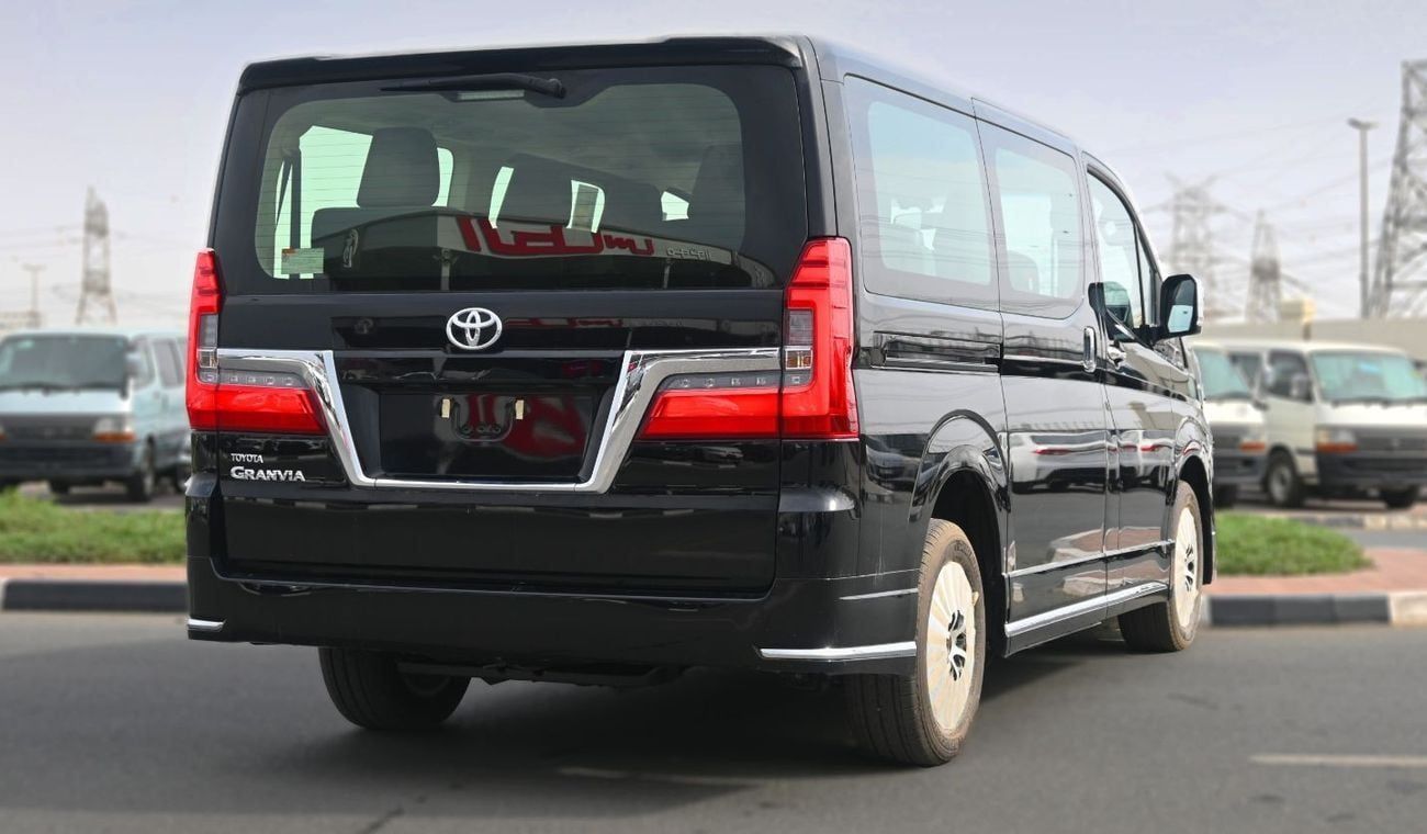 Toyota Granvia Toyota Granvia 2025 3.5L Petrol RWD 9 Seats Transmission Automatic  Black Outside Black Inside