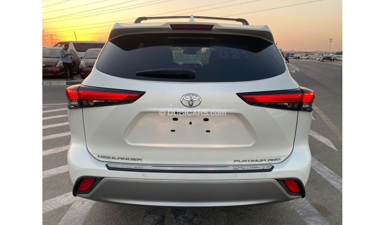 تويوتا هايلاندر 2020 TOYOTA HIGHLANDER PLATINUM / AWD / FULL OPTION (THIS PRICE IS ONLY FOR EXPORT)