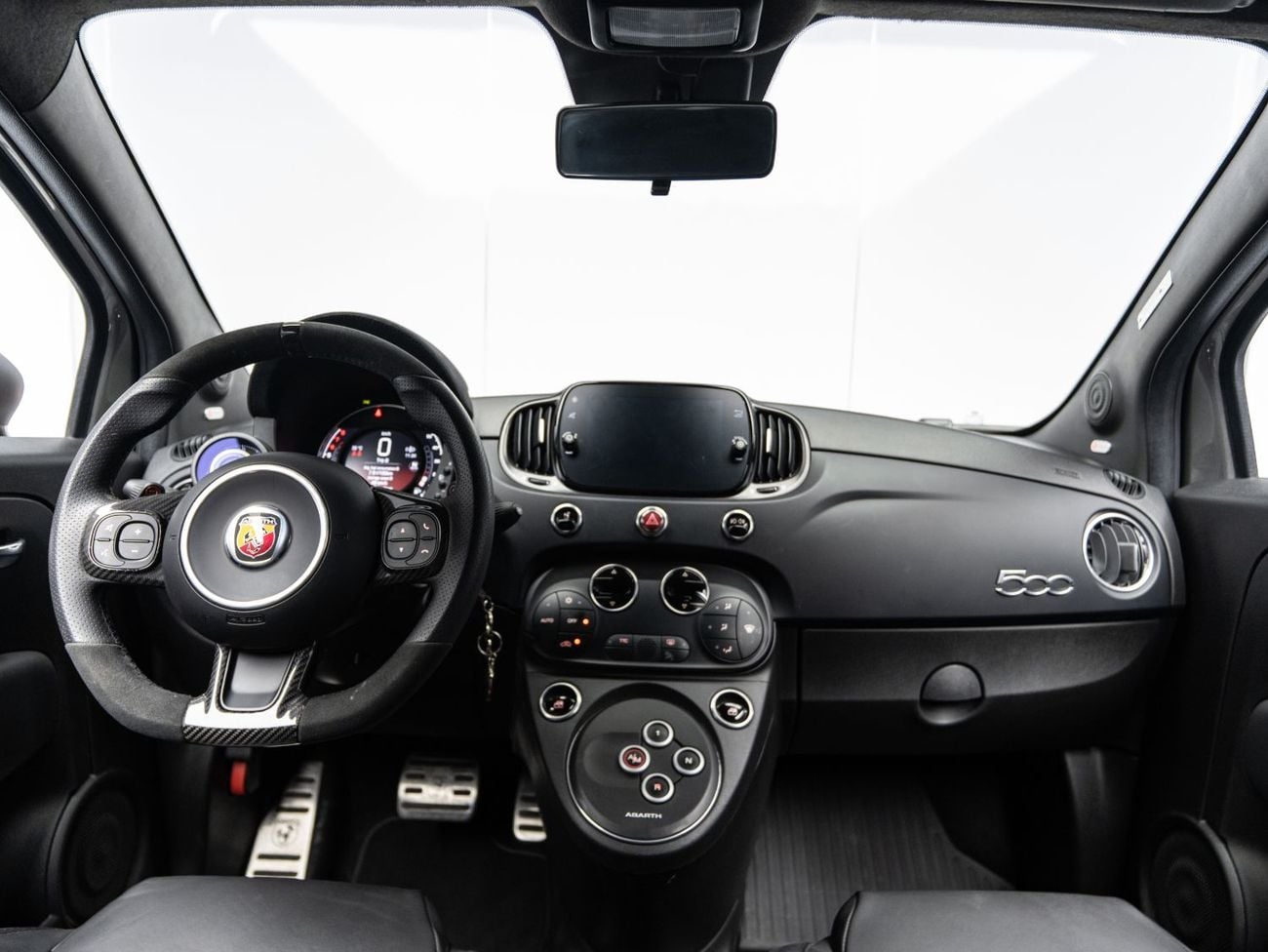 Abarth 695 BUY NOW, PAY 2027 | THE BLACKLINE STANDARD | 2024 Abarth 695 Turismo, 2029 Agency Warranty, GCC