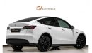 Tesla Model Y (Long Range) | GCC Spec | With Warranty - Free Full Comprehensive Insurance