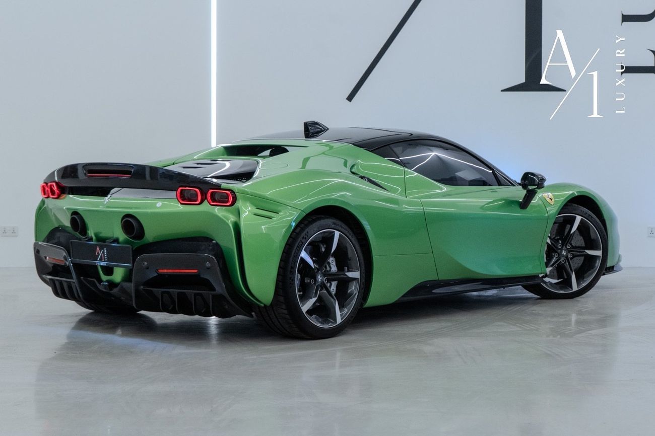 Ferrari SF90 Stradale 2021 Ferrari SF90 Assetto Fiorano, Carbon Fiber Package,Warranty, GCC Specs