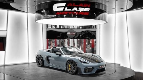 Porsche 718 Spyder RS Weissach - 2023 - Euro Specs