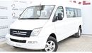 SAIC Maxus 2.5L MAN DSL TC 2018 15 SEATER PASSENGER VAN GCC DEALER WARRANTY