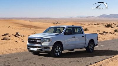 RAM 1500 Bighorn eTorque 3.6L V6 4x4 GCC 0Km With 3 Years Or 100,000 Km Warranty