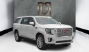 جي أم سي يوكون 2023/GCC/GMC Yukon Denali XL 4WD. Local Registration +5%