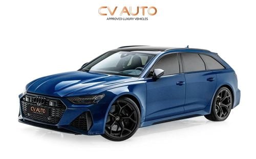 أودي RS6 Performance - GCC Spec  - With Warranty and Service Contract