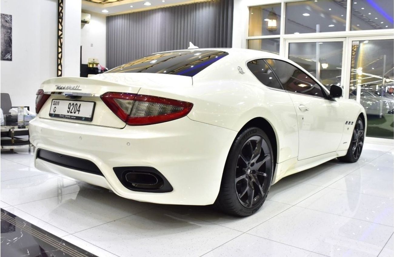 Maserati Granturismo EXCELLENT DEAL for our Maserati GranTurismo Sport ( 2018 Model ) in White Color GCC Specs