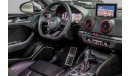Audi S3 2017 GCC under Agency Warranty with Zero Down-Payment.