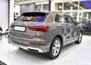 Audi Q3 EXCELLENT DEAL for our Audi Q3 35TFSi ( 2023 Model ) in Grey Color GCC Specs