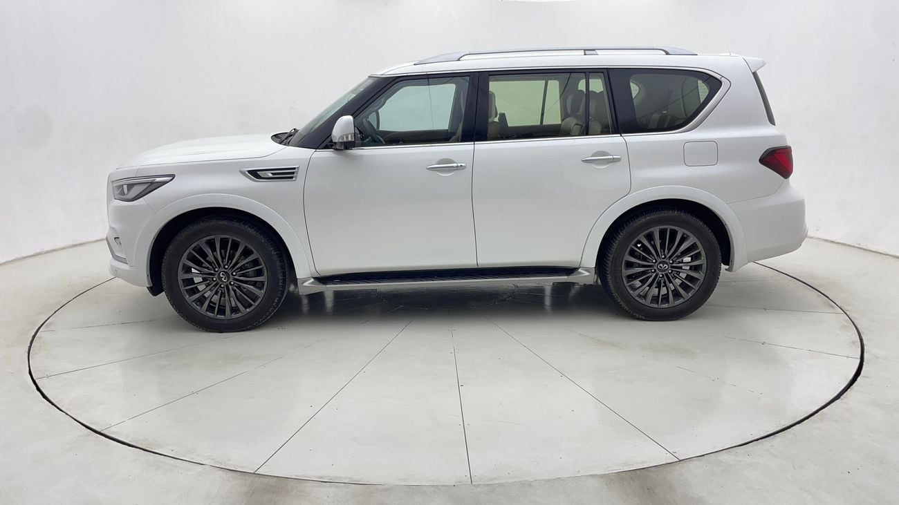 Infiniti QX80 Luxe 7st 5.6L 2023 LUXE | AED 2360/Month | 0 DP | 30 Day Return | Warranty | Service History