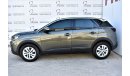 Peugeot 3008 1.6L ACTIVE 2019 GCC AGENCY BALANCE WARRANTY SERVICE CONTRACT UP TO 2024 OR 100000 KM