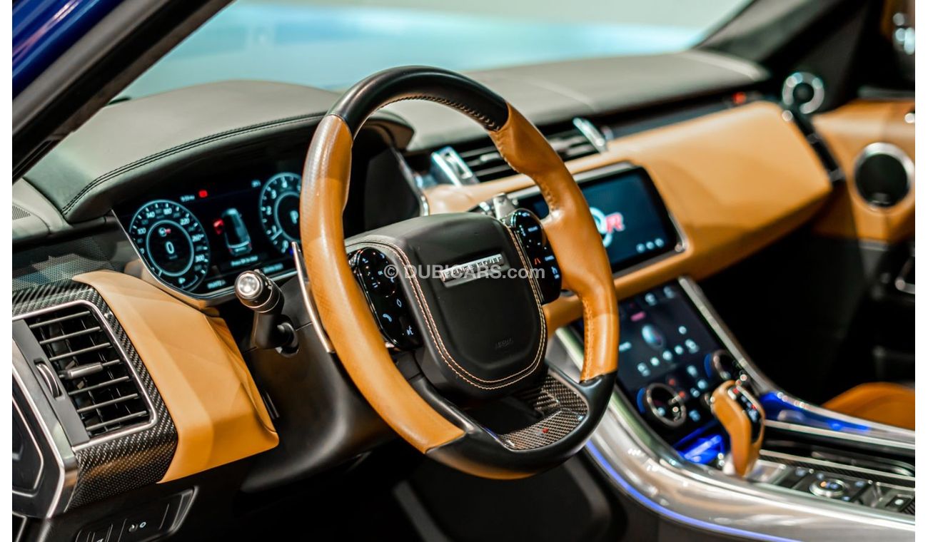 Land Rover Range Rover Sport 2019 Range Rover Sport SVR Carbon Edition, Land Rover Warranty + Service, Low KMs, GCC