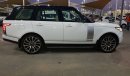 Land Rover Range Rover Vogue HSE with Vogue SE Supercharged badge 2015 Model Gulf specs Full service agency clean car