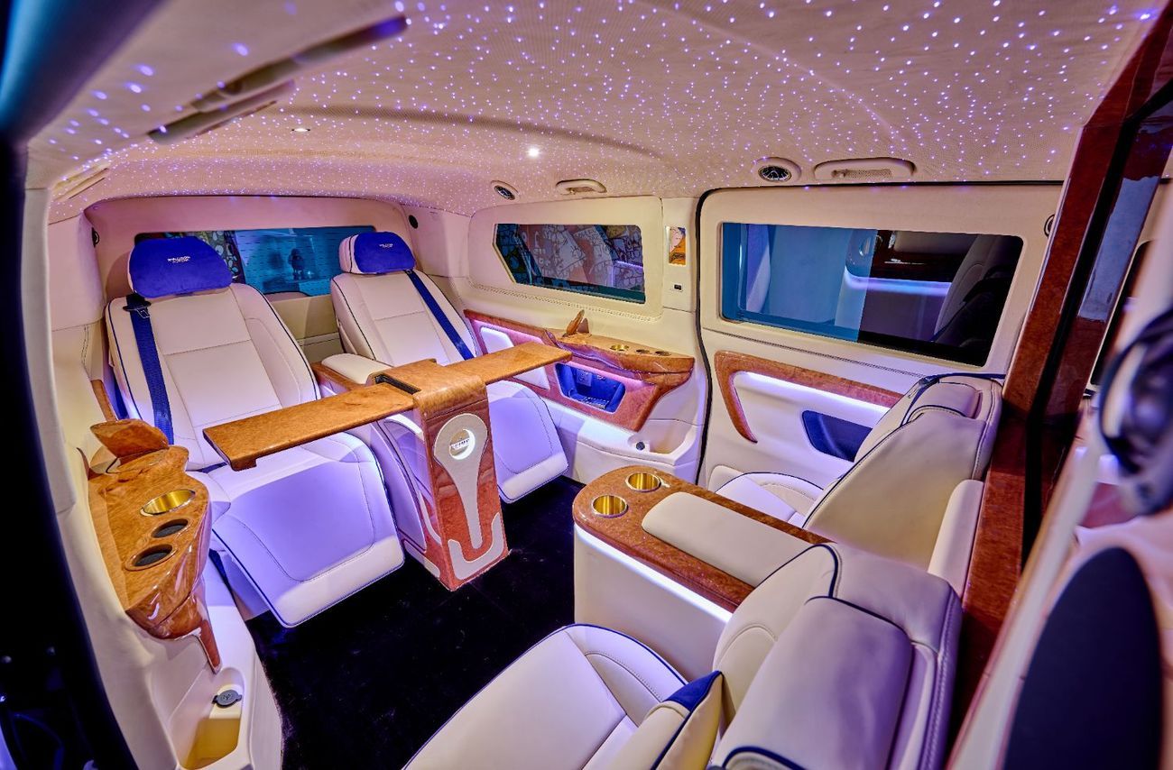 Mercedes-Benz V 300 2026 “LA REINE” – Handcrafted by ROYAL CUSTOMS in Dubai (5 Year Warranty)