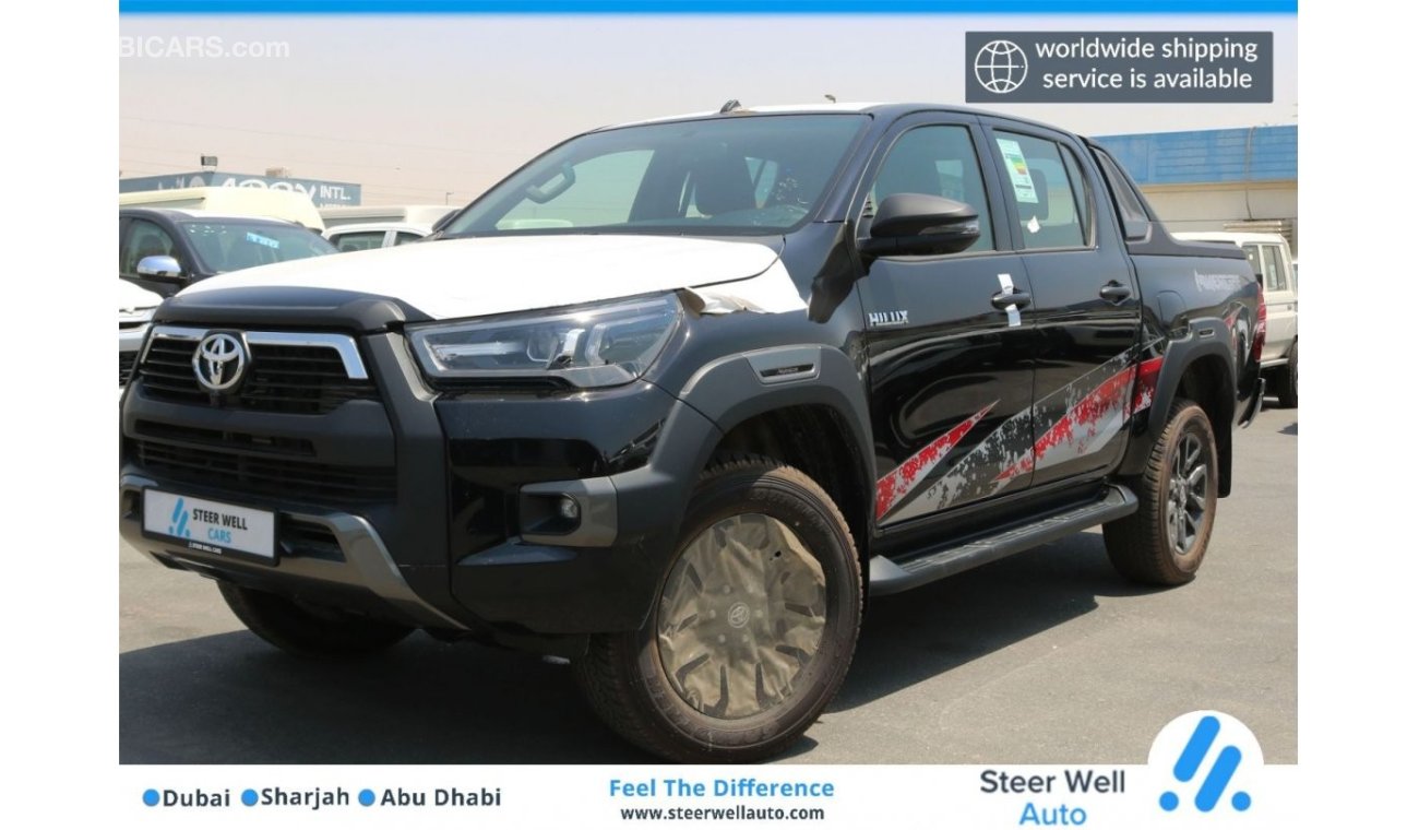 Toyota Hilux 2022 | ADVENTURE 2.8L DSL MT - FULL OPTION WITH 360 CAMERA 4WD EXPORT ONLY