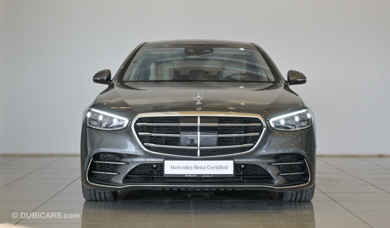 Mercedes-Benz S 580 4M SALOON / Reference: VSB 32685 Certified Pre-Owned with up to 5 YRS SERVICE PACKAGE!!!