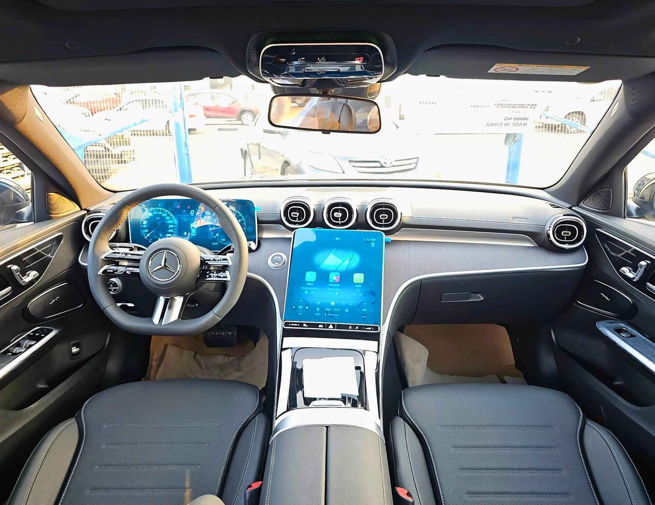 مرسيدس بنز C 200 | 1.5L | TURBO SPORT EDITION | 360* CAMERA | LEATHER SEATS | FULL OPTION (CODE#C200L)