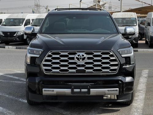 تويوتا سيكويا 2026 TOYOTA SEQUOIA CAPSTONE 3.5L V6 I FORCE MAX