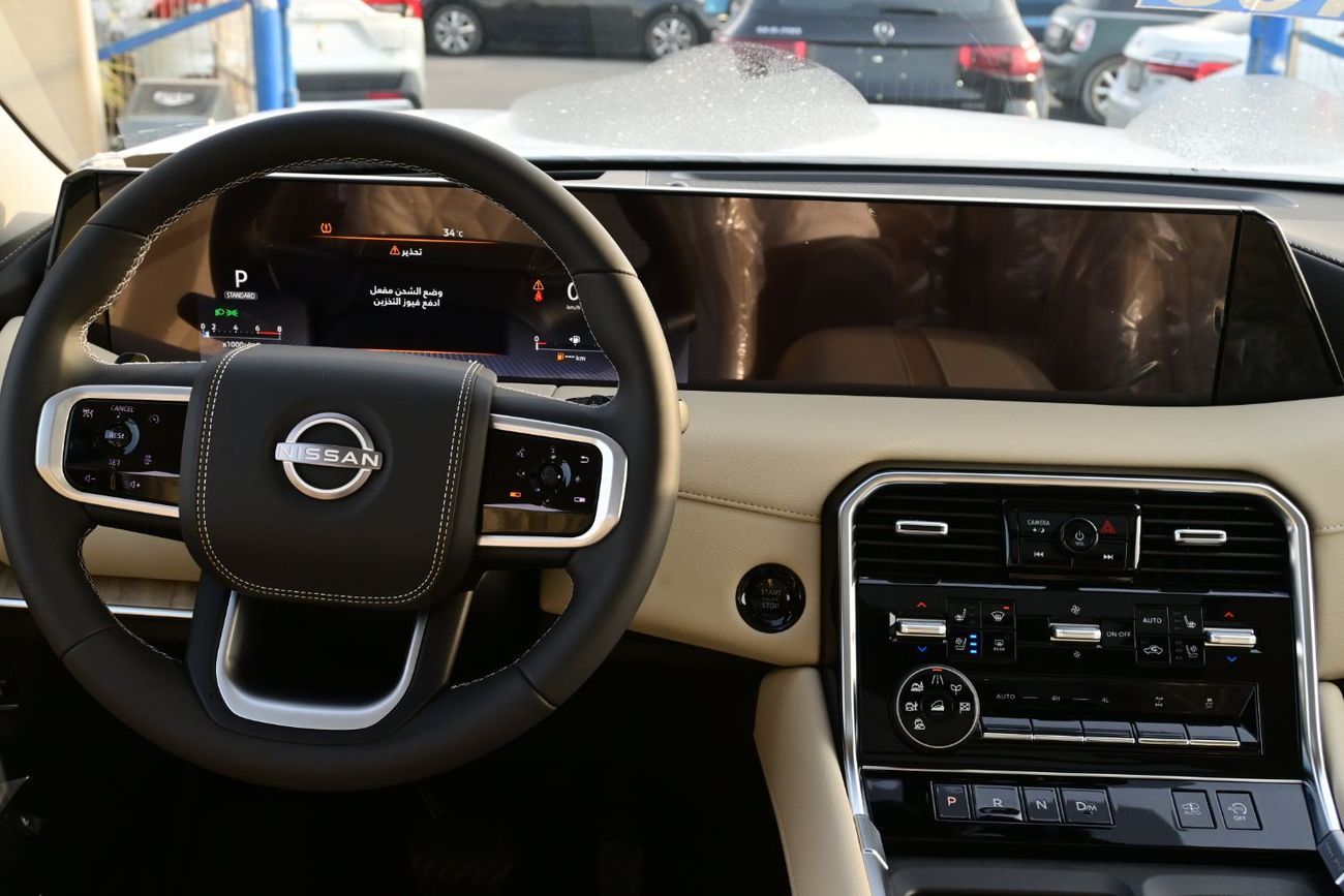 Nissan Patrol LE Platinum City 3.5L Nissan Patrol Platinum 3.5L Twin Turbo, Model 2025