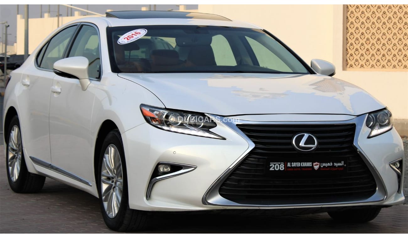 Lexus ES350 Lexus ES 350 2016 GCC, full option, in excellent condition, without accidents, very clean from insid