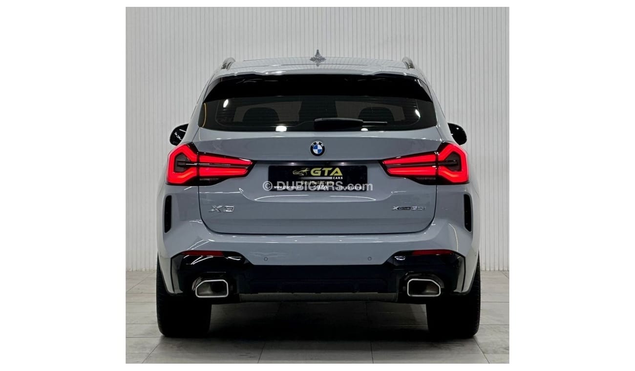 BMW X3 xDrive 30i 2022 BMW X3 xDrive30i M-Sport, June 2027 BMW Warranty & Service Pack, Full Options, Low K