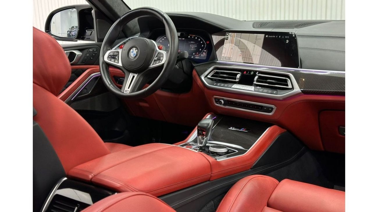 BMW X6M 2022 BMW X6M Competition, Feb 2027 BMW Warranty + Service Pack, Fully Loaded, Low Kms, GCC Specs