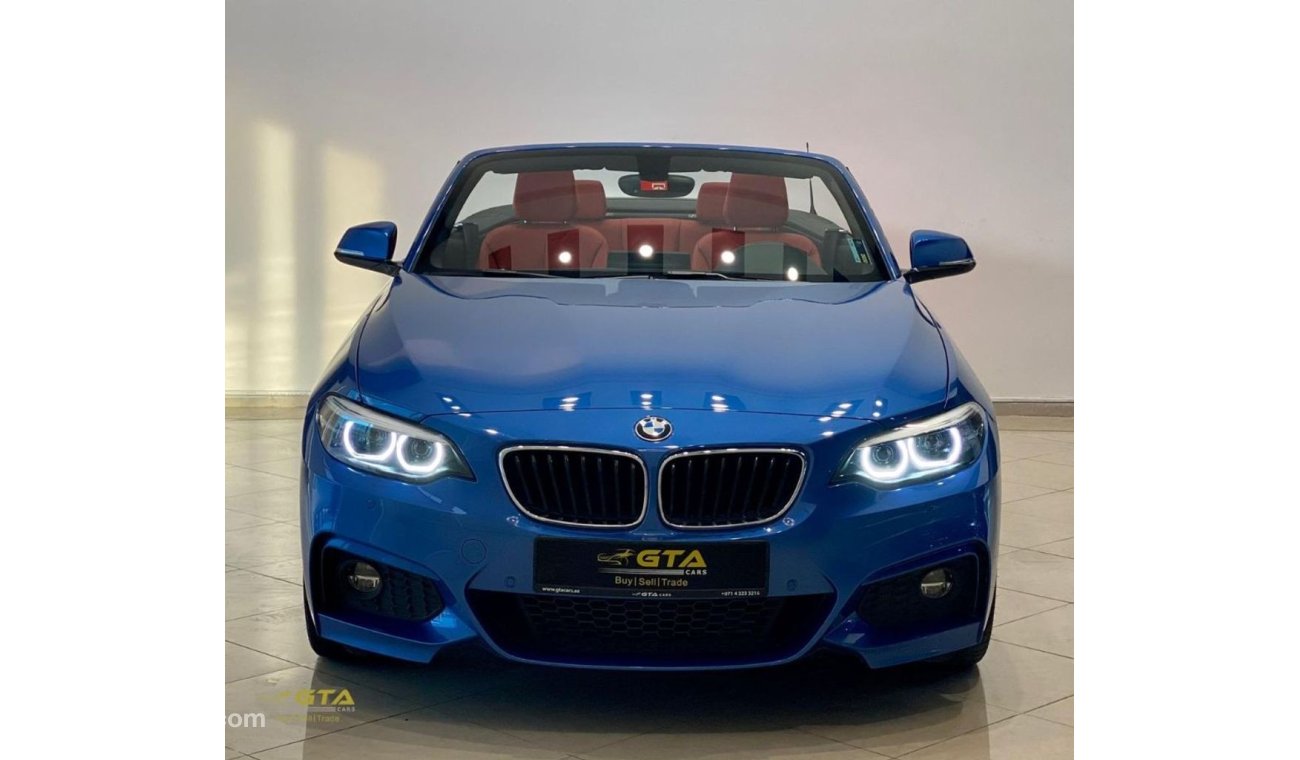 BMW 220i 2018 BMW 220i Cabriolet, Warranty, Service Contract, GCC, Low Kms