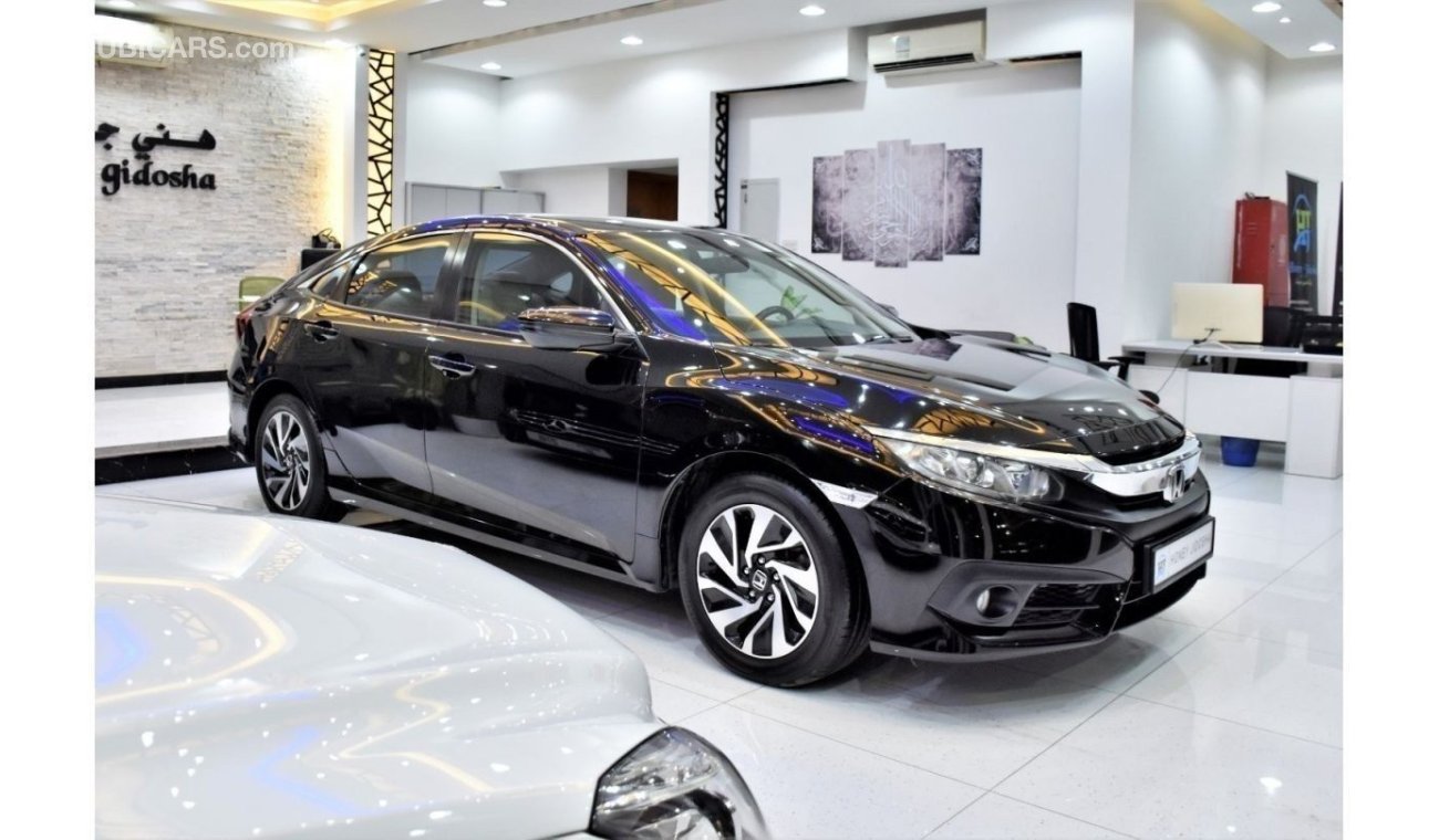 Honda Civic EXCELLENT DEAL for our Honda Civic 1.6L ( 2017 Model ) in Black Color GCC Specs