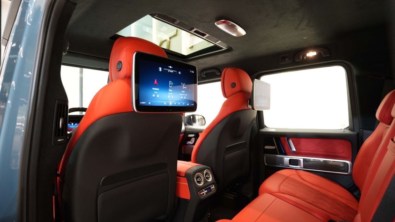 Mercedes Benz G63 AMG 4MATIC SUV 2025 | GARGASH | FULL CARBON | CHINA BLUE | G-CLASS G63 AMG V8 | LOW MILEAGE | PERFECT CO