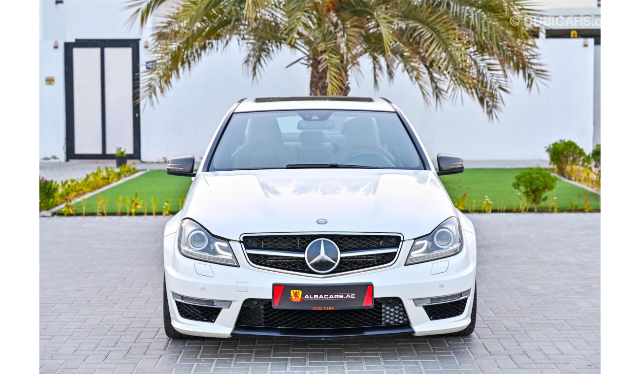 مرسيدس بنز C 63 AMG 1,939 P.M |  0% Downpayment | Full Option | Exceptional Condition