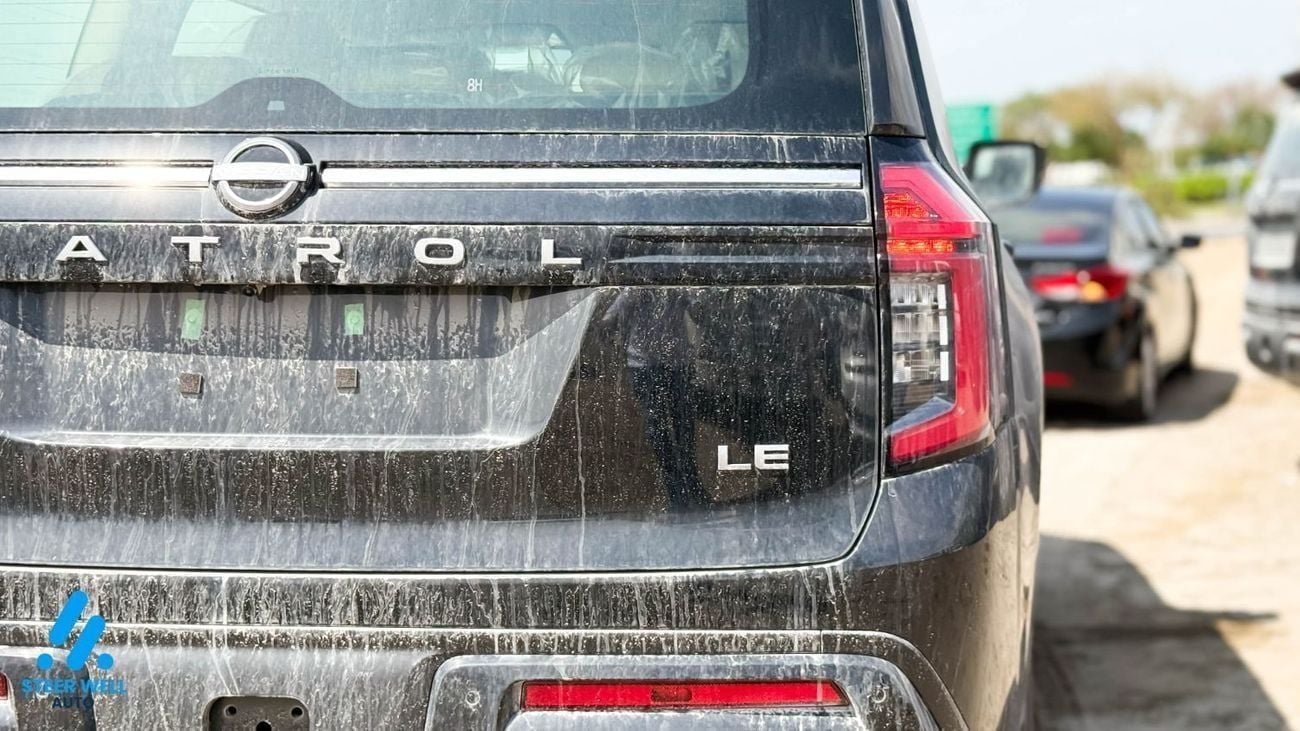 نيسان باترول 2026 LE T2 | 3.5L V6 Petrol | AWD | 9-Speed Automatic | 8 Seats | Full Safety