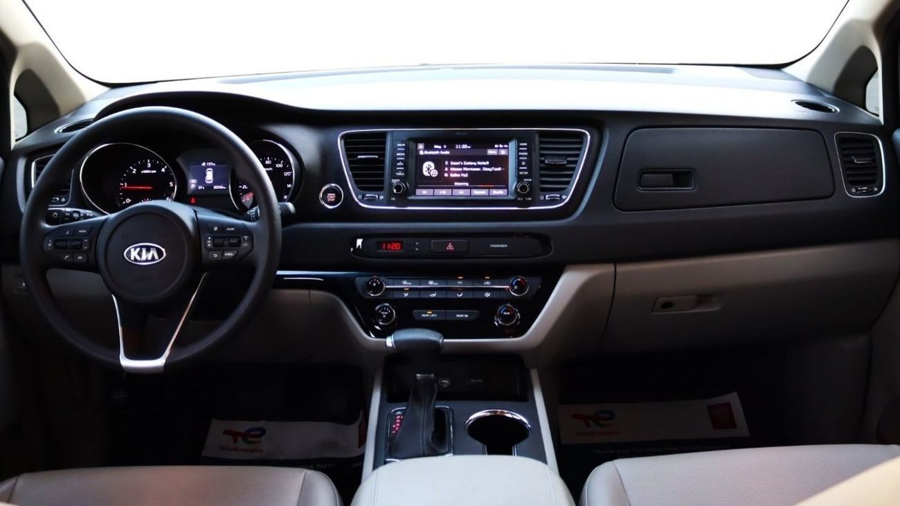 Kia Carnival Kia Carnival EX (YP) model 2019, 5 dirhams. MPV, 3.3 litres, 6 cylinder diesel, automatic, front whe