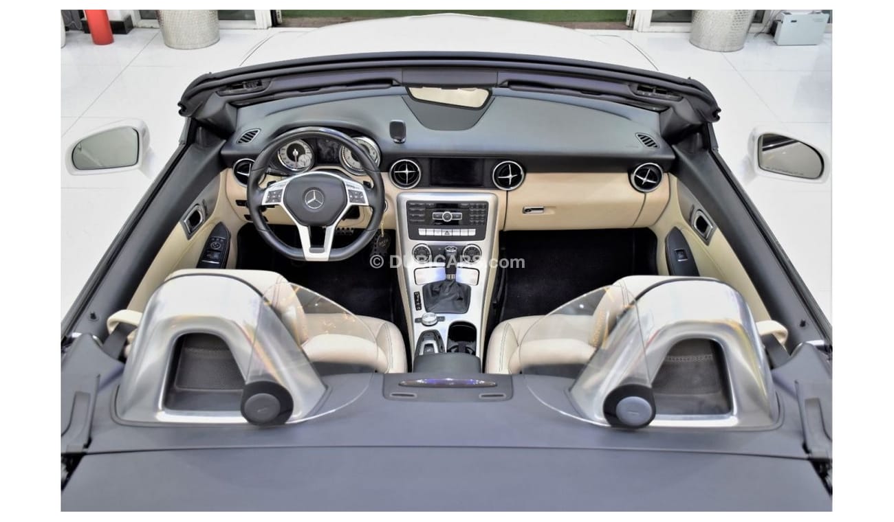 Mercedes-Benz SLK 250 EXCELLENT DEAL for our Mercedes Benz SLK 250 ( 2012 Model ) in White Color GCC Specs