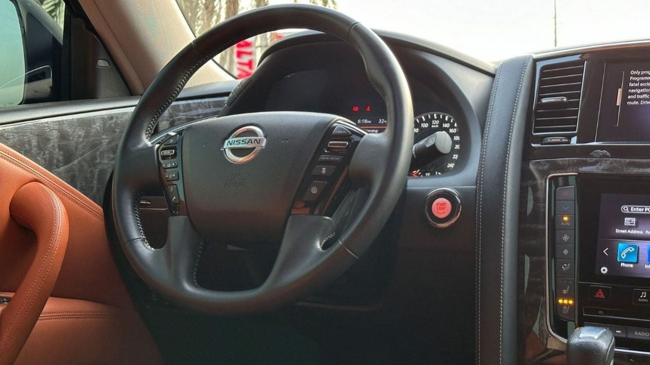 Nissan Patrol LE Titanium 2021 GCC 5.6L V8 Full Service History