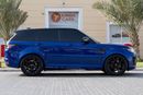 لاند روفر رينج روفر سبورت Range Rover Sport SVR 2019 GCC under Warranty with Flexible Down-Payment.