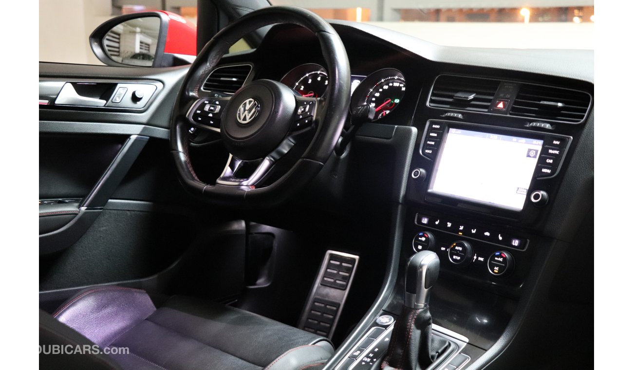 Volkswagen Golf GTI 2014 GCC under Warranty with Zero downpayment.