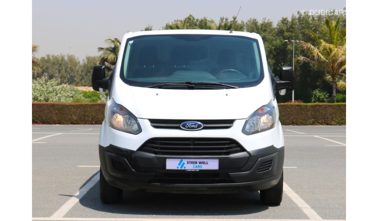 Ford Transit Custom 2018 | Ford Transit Custom | Delivery Van | DIESEL - MANUAL | GCC Specs | Excellent Condition