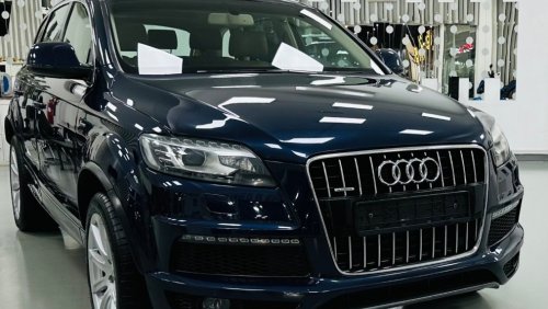 Audi Q7 TFSI quattro S-Line GCC .. Low Milegea .. S line .. Perfect Condition .. V6 .